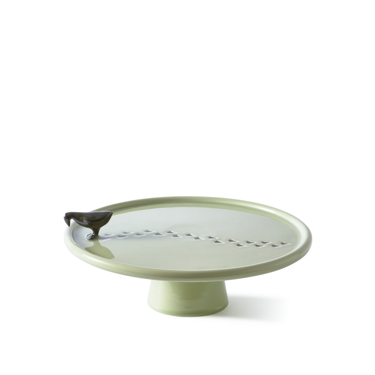 Walking Duck Plate Green