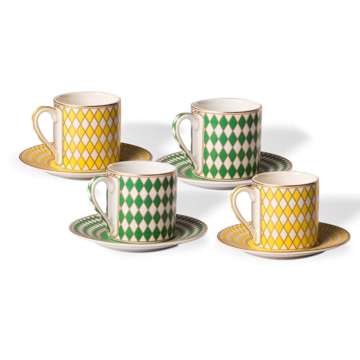 Chess Espresso Cups Set