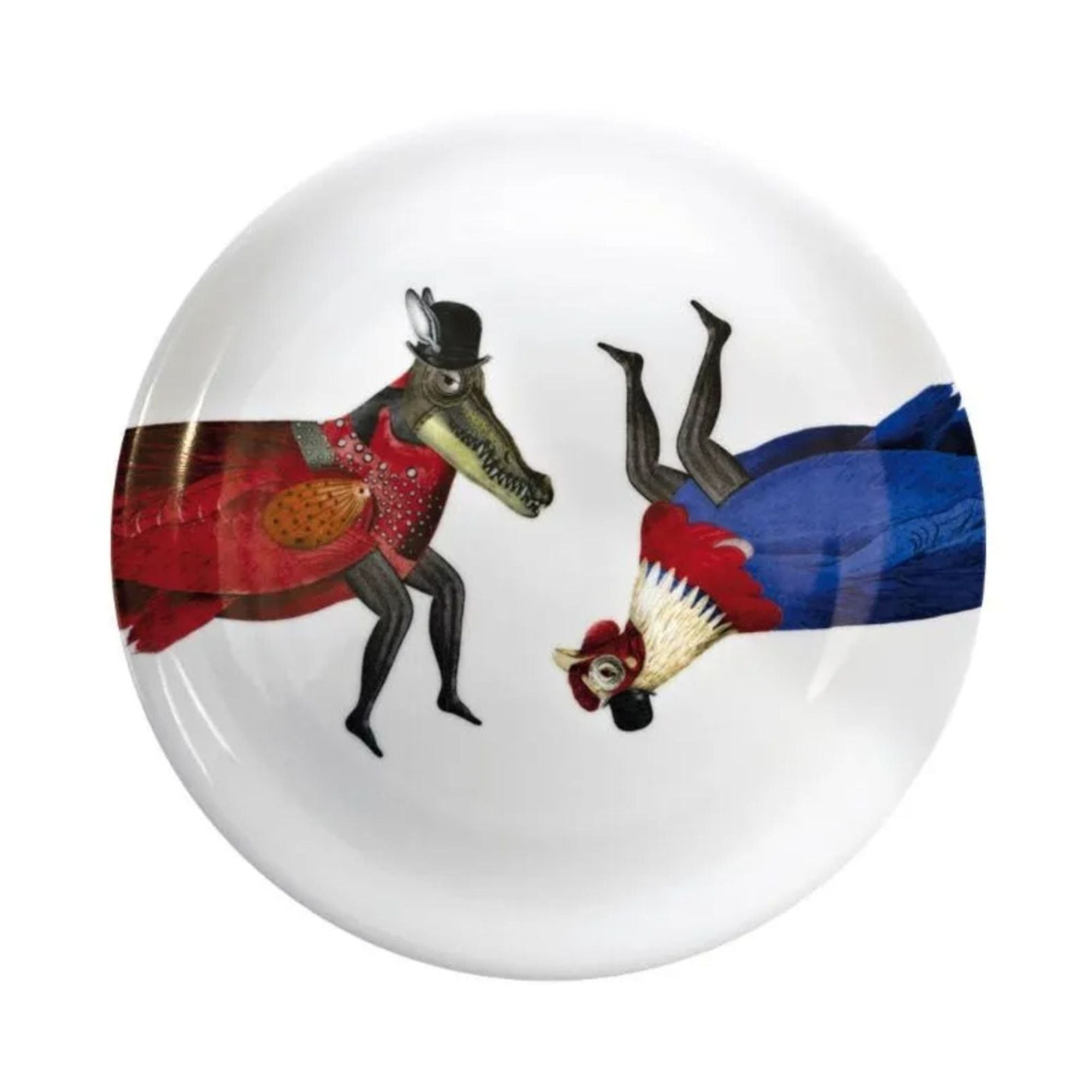 The White Snow Bestiario Serving Plate